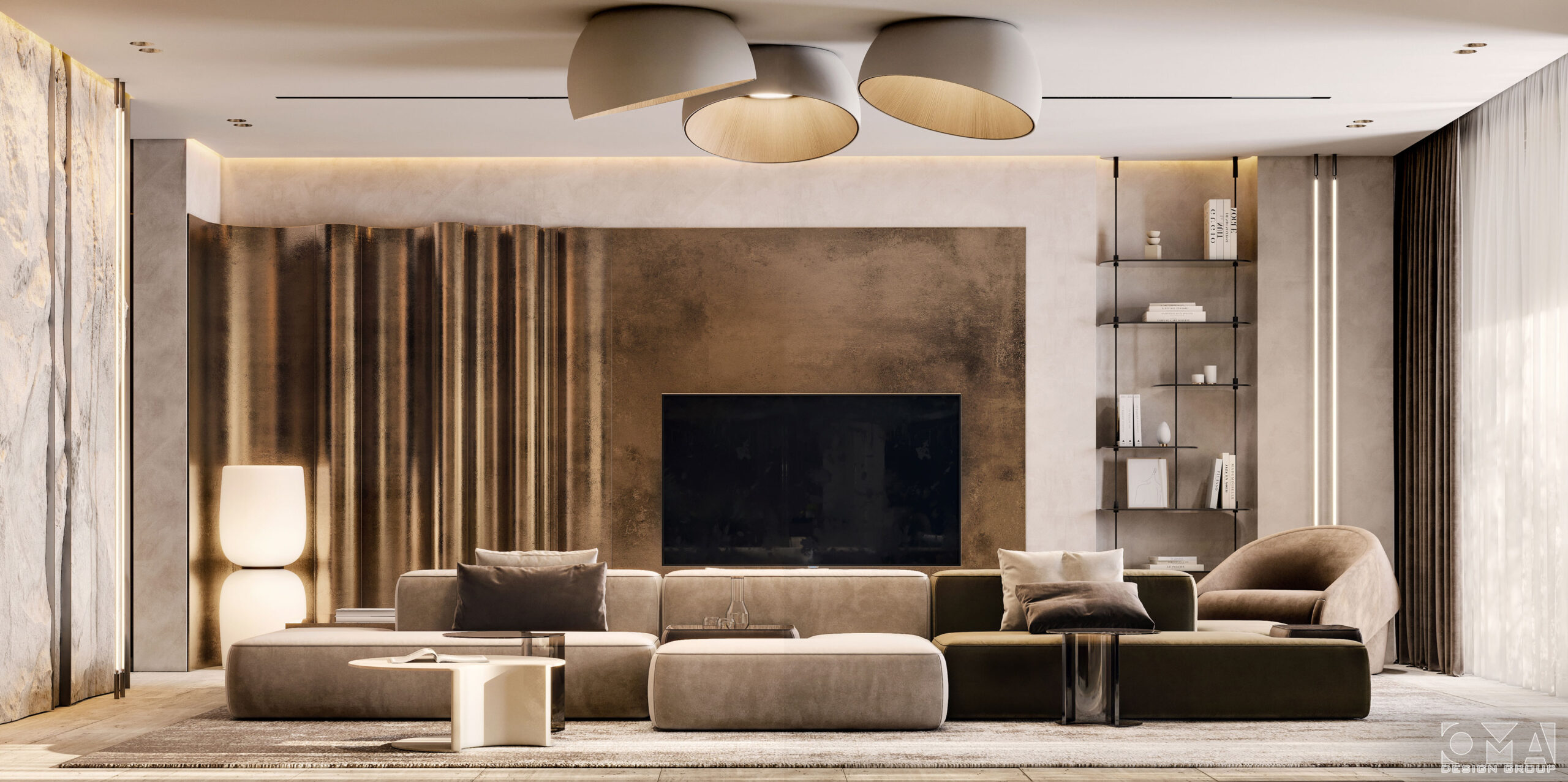 APARTMENT / INTERIOR DESIGN | Palm Jumeirah, Atlantis The Royal Dubai, UAE-09