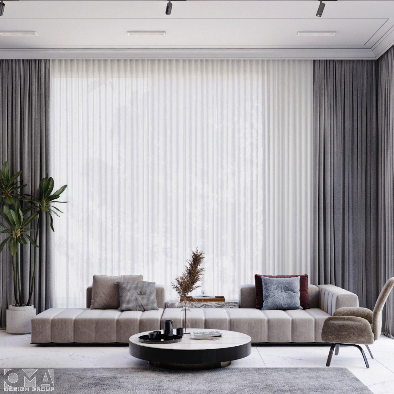 MAJED VILLA - INTERIOR DESIGN / KSA35