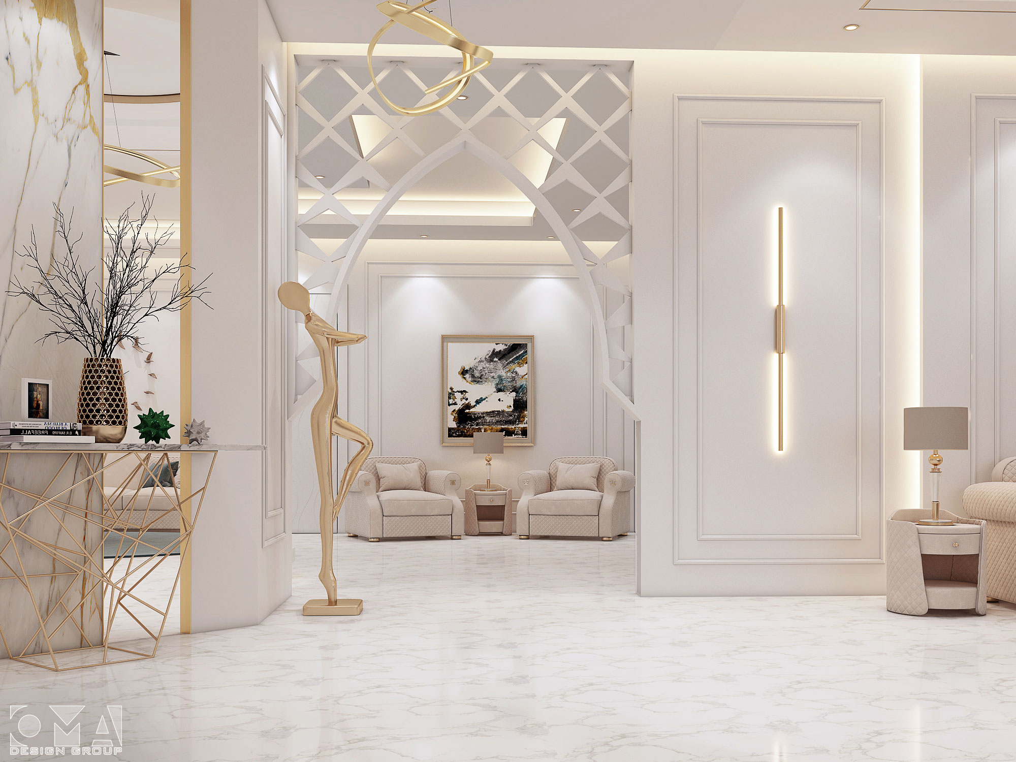 AL-SHAMMARI VILLA / INTERIOR DESIGN | SAUDI ARABIA-05