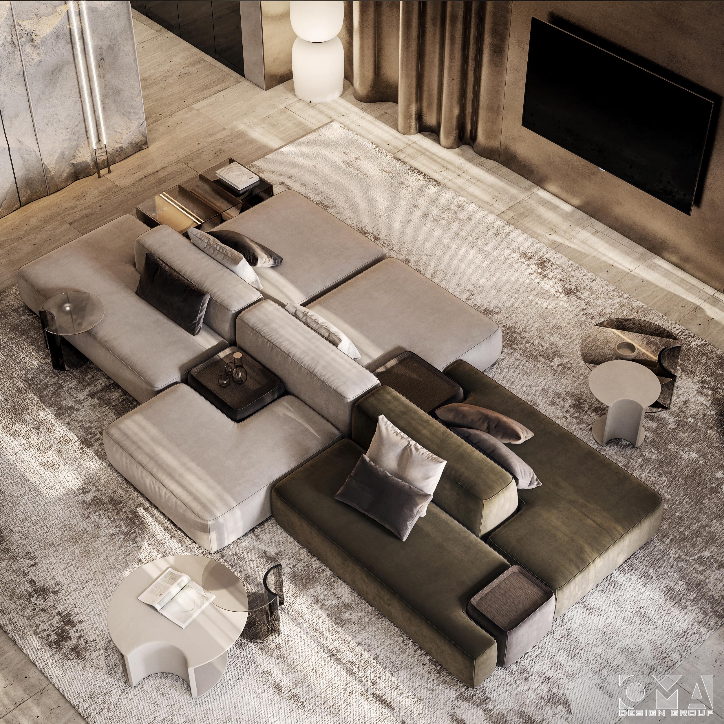 APARTMENT / INTERIOR DESIGN | Palm Jumeirah, Atlantis The Royal Dubai, UAE-13