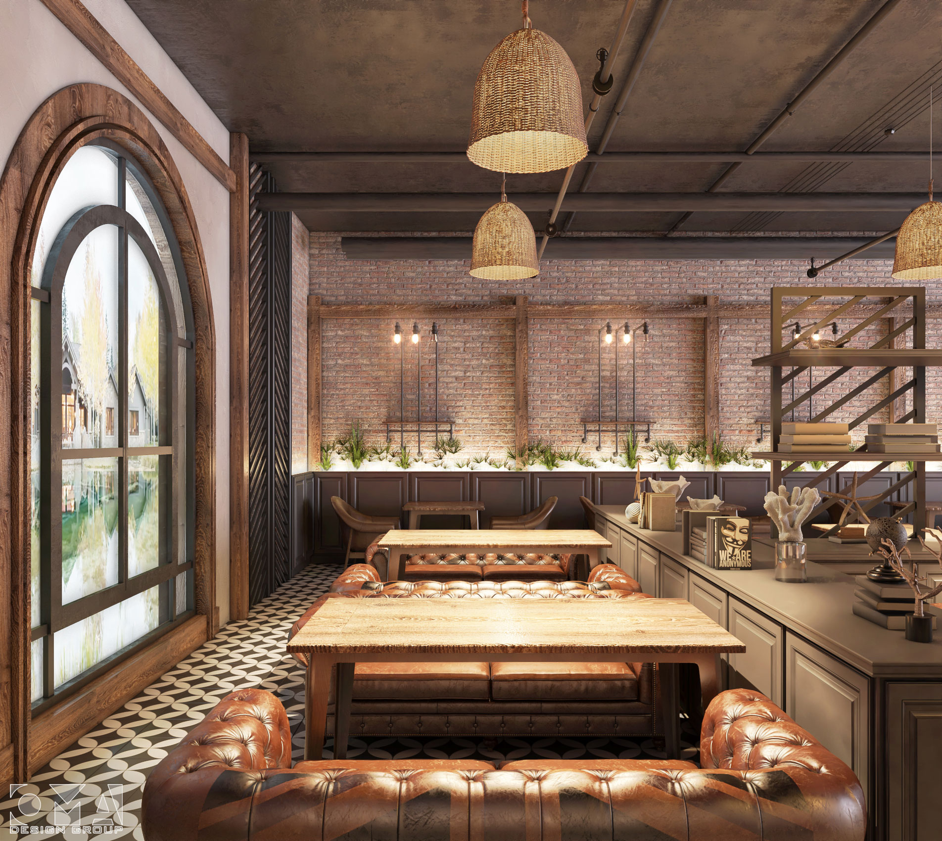 ITS RAINING COFFEE SHOP BRANCH- INTERIOR DESIGN | KSA16