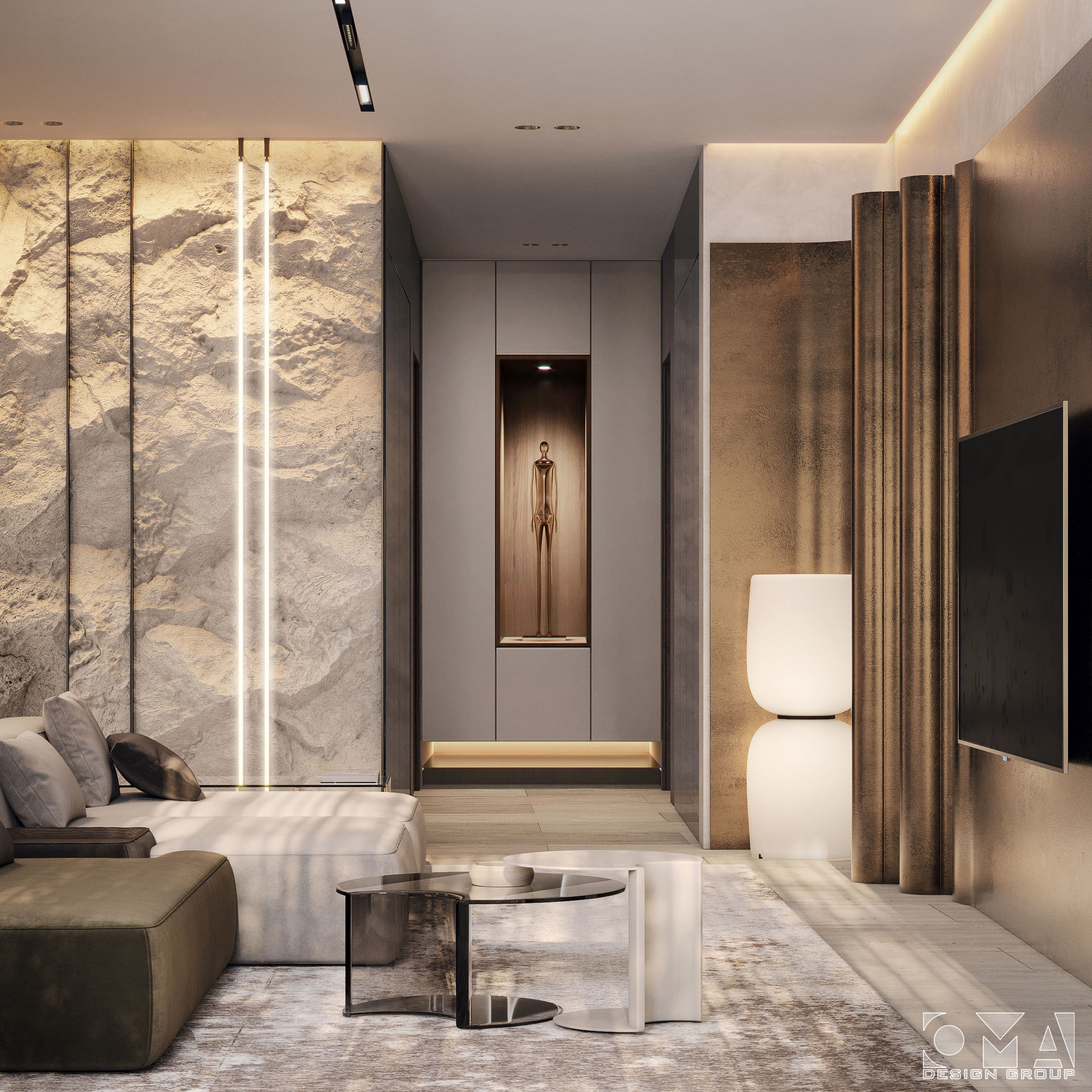 APARTMENT / INTERIOR DESIGN | Palm Jumeirah, Atlantis The Royal Dubai, UAE-16