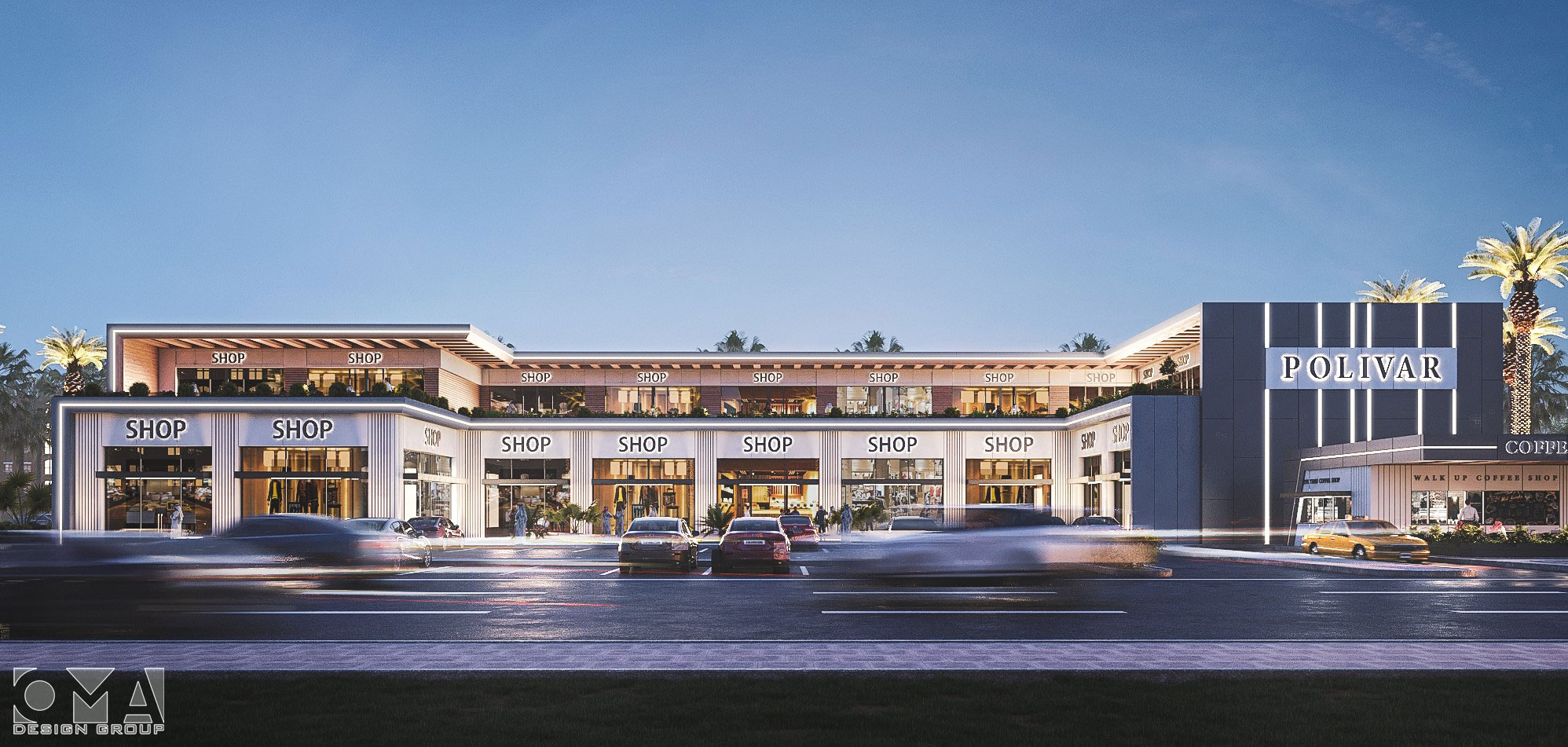 POLIVAR SHOPPING CENTER/ ARCHITECTURAL DESIGN | SAUDI ARABIA-02