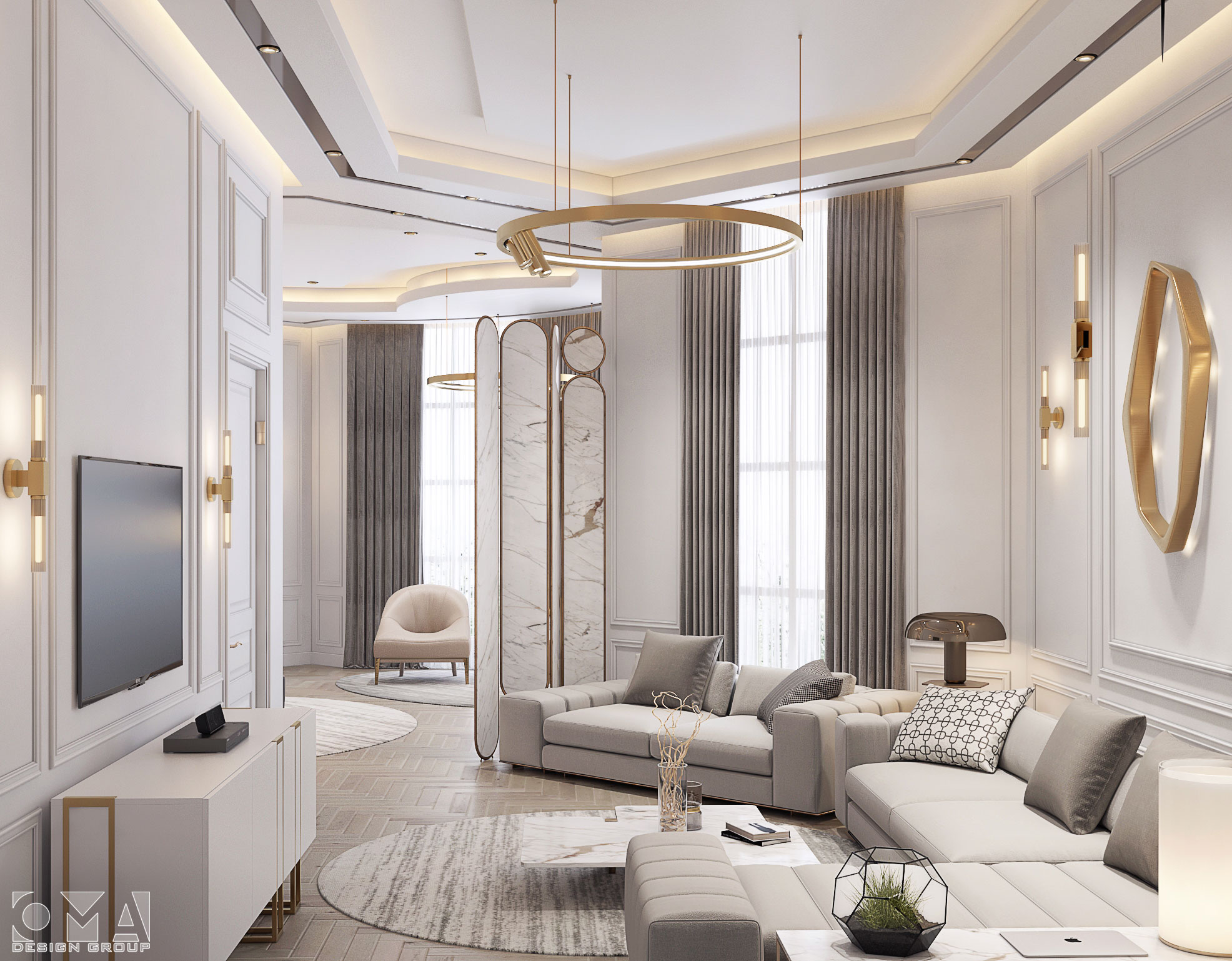 AL-SHAMMARI VILLA / INTERIOR DESIGN | SAUDI ARABIA-14