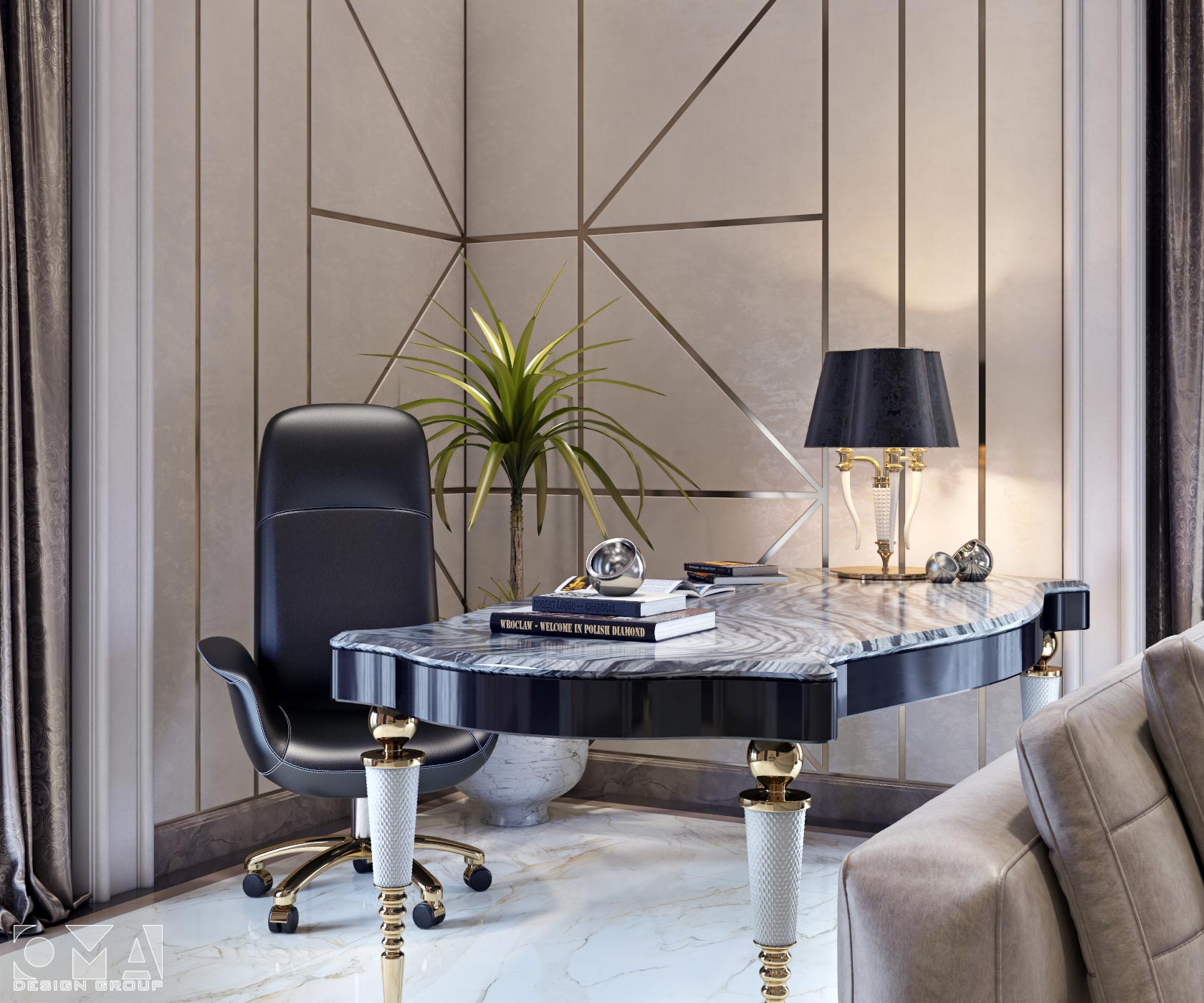AL-DHAHERI VILLA / INTERIOR DESIGN-15