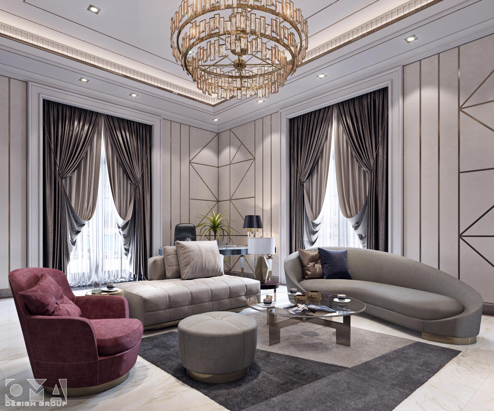 AL-DHAHERI VILLA / INTERIOR DESIGN-16