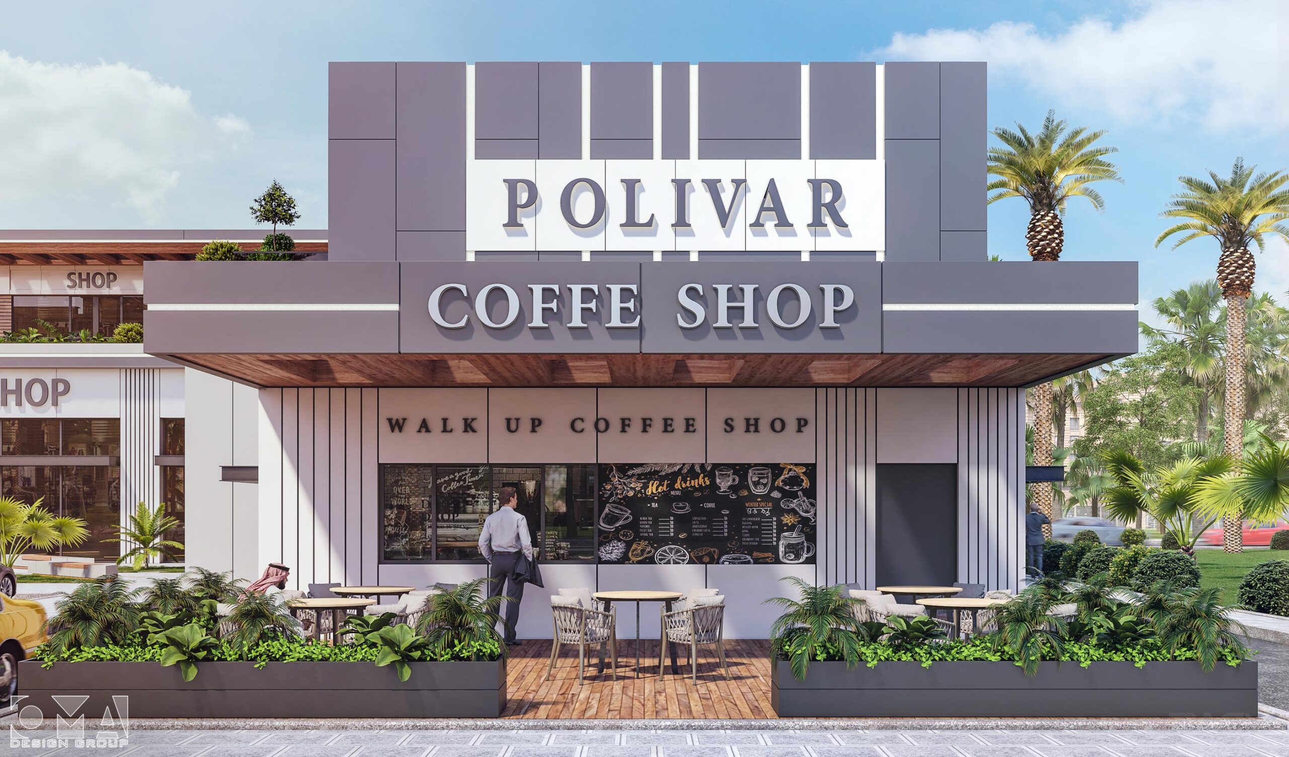 POLIVAR SHOPPING CENTER/ ARCHITECTURAL DESIGN | SAUDI ARABIA-03