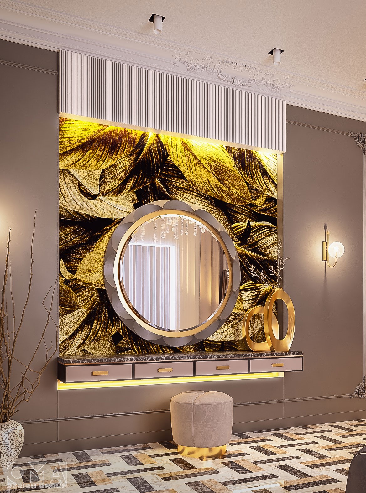 Al-Harthy Villa / INTERIOR DESIGN | Muscat, Oman 03