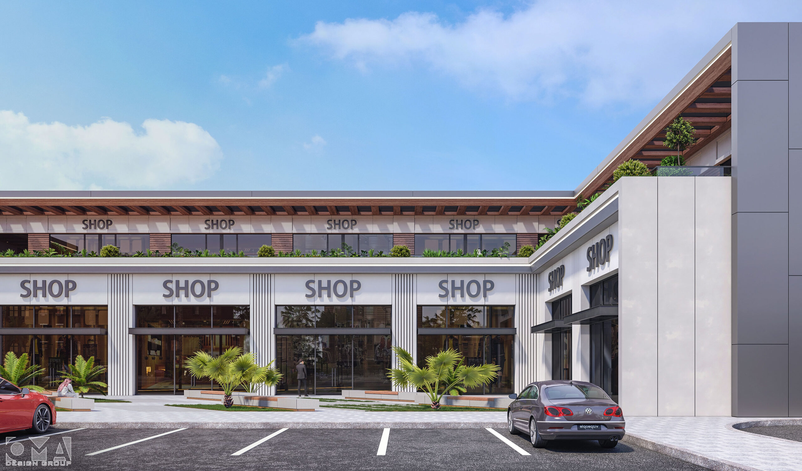 POLIVAR SHOPPING CENTER/ ARCHITECTURAL DESIGN | SAUDI ARABIA-04