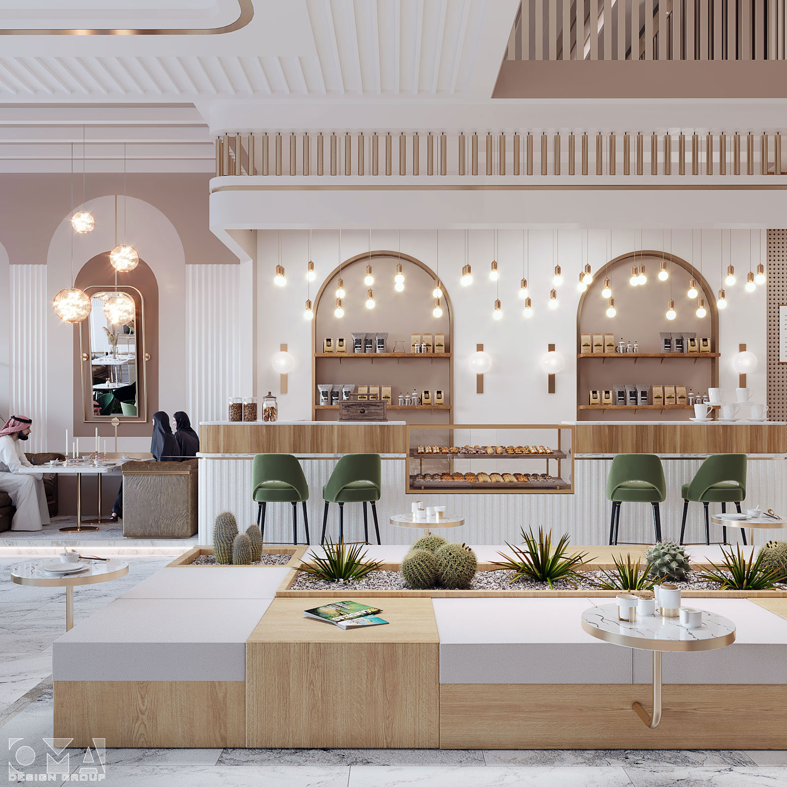 MUTHKER COFFEE SHOP /EXTERIOR AND INTERIOR DESIGN | KSA04