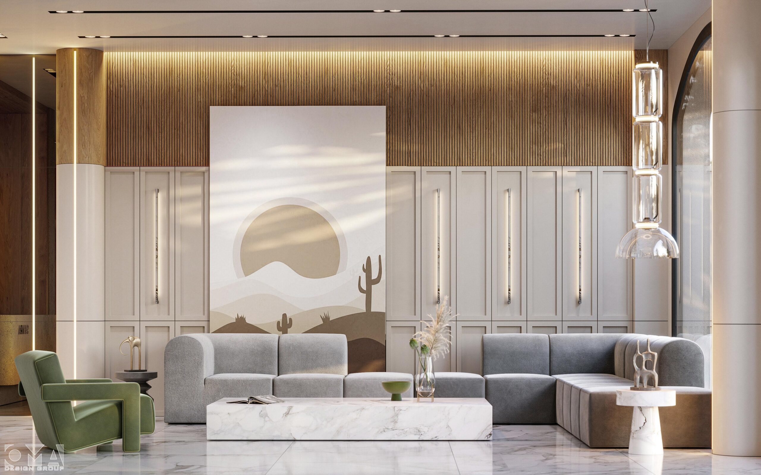SAHARA HOTEL / INTERIOR DESIGN - LOBBY02