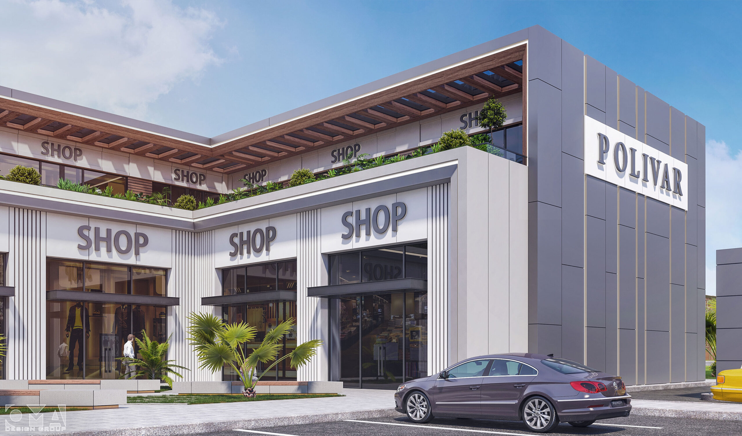 POLIVAR SHOPPING CENTER/ ARCHITECTURAL DESIGN | SAUDI ARABIA-05