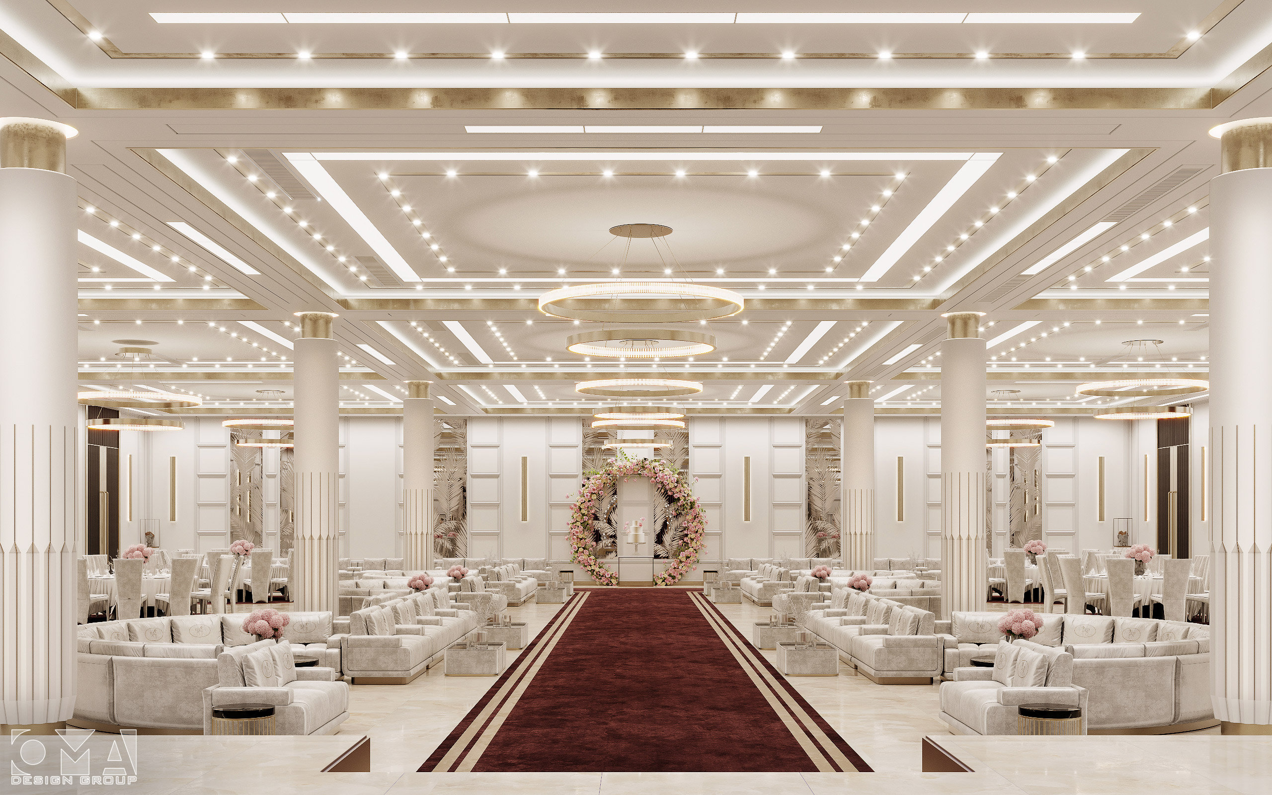QUEEN PALACE - WEDDING VENUE / INTERIOR DESIGN | KSA06