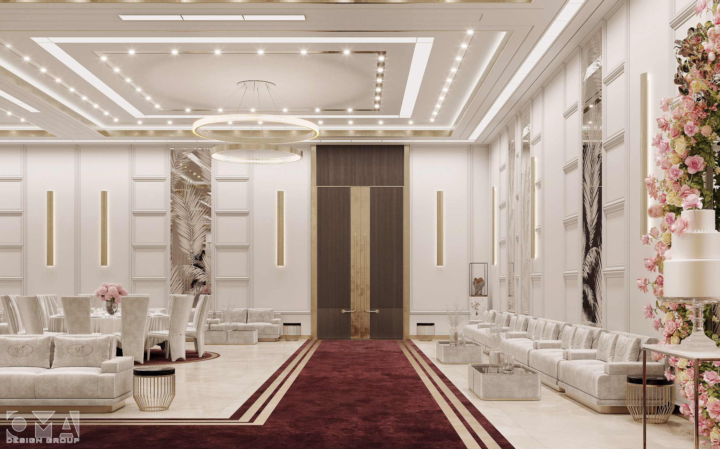 QUEEN PALACE - WEDDING VENUE / INTERIOR DESIGN | KSA07