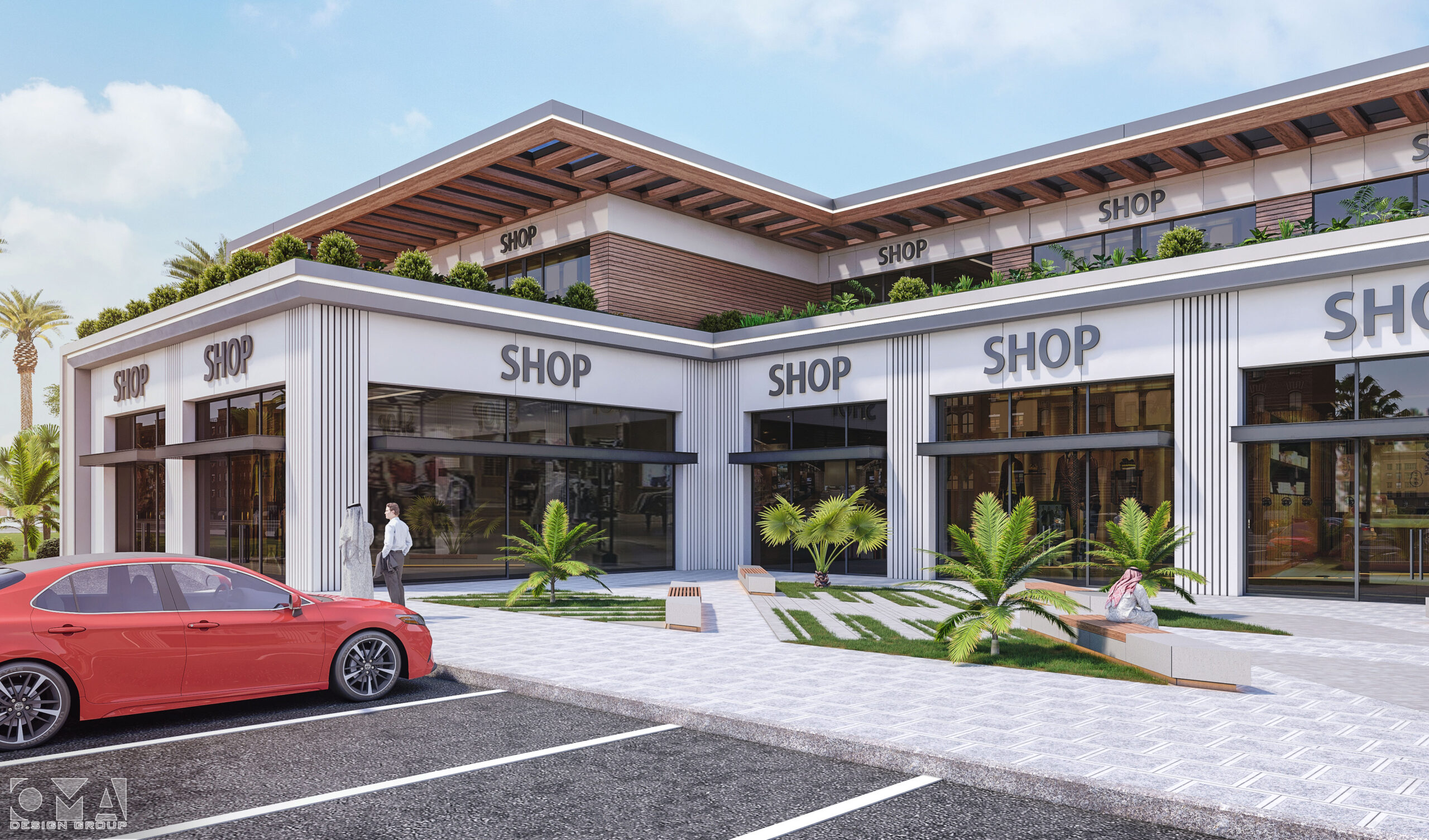 POLIVAR SHOPPING CENTER/ ARCHITECTURAL DESIGN | SAUDI ARABIA-07