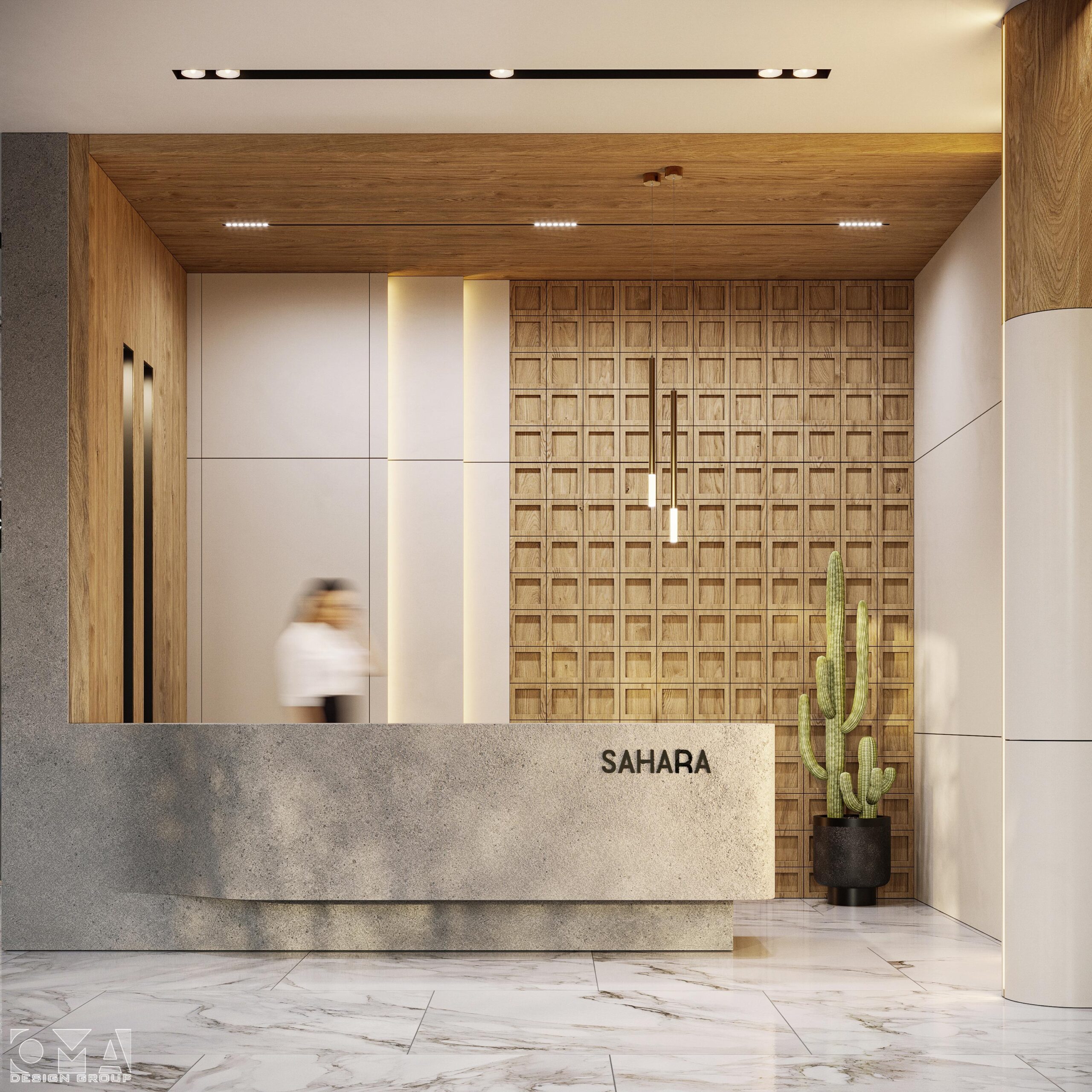 SAHARA HOTEL / INTERIOR DESIGN - LOBBY04