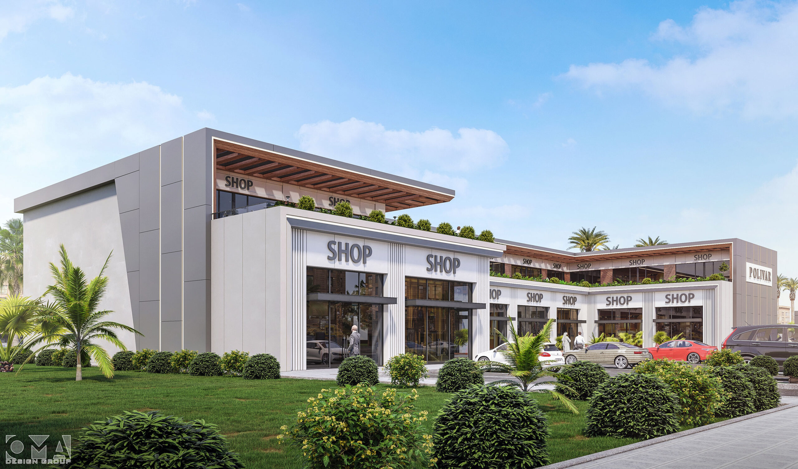 POLIVAR SHOPPING CENTER/ ARCHITECTURAL DESIGN | SAUDI ARABIA-08