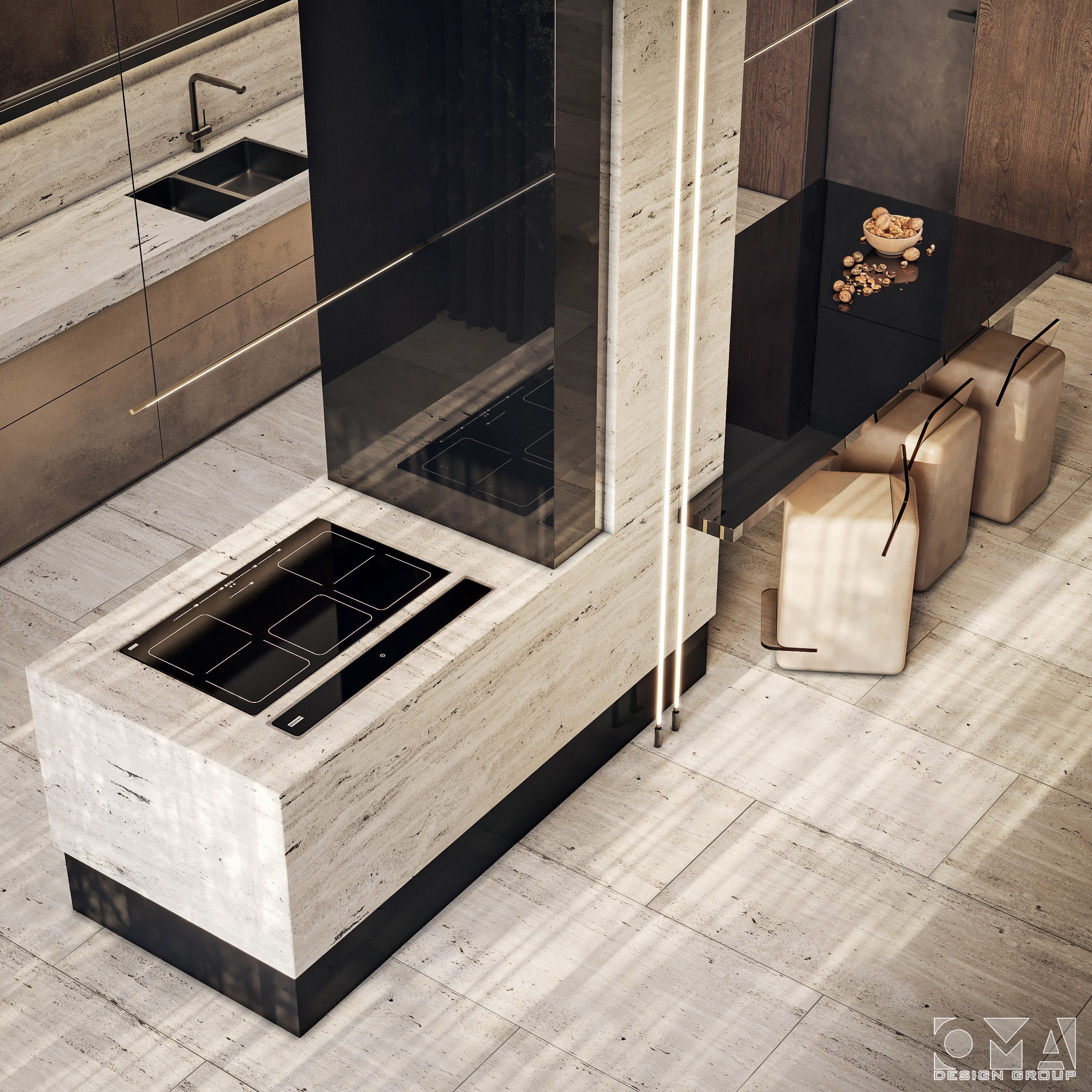APARTMENT / INTERIOR DESIGN | Palm Jumeirah, Atlantis The Royal Dubai, UAE-05