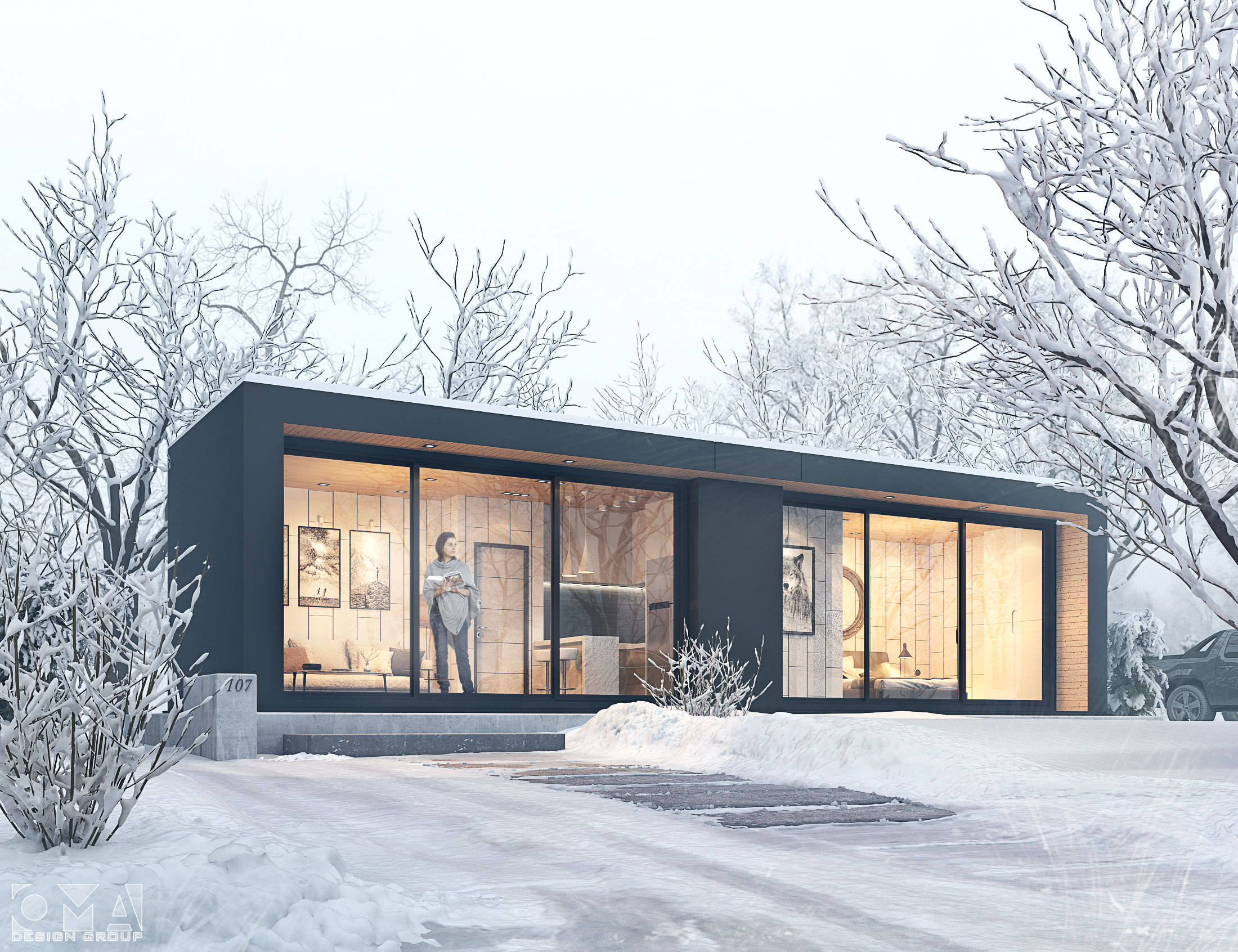 PREFAB HOUSE - LUXIAL OUTDOOR SYSTEM / 3D RENDERING-04